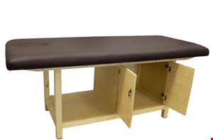 تخت ماساژ و فیشیال ثابت کمد دار k10 ریلکس